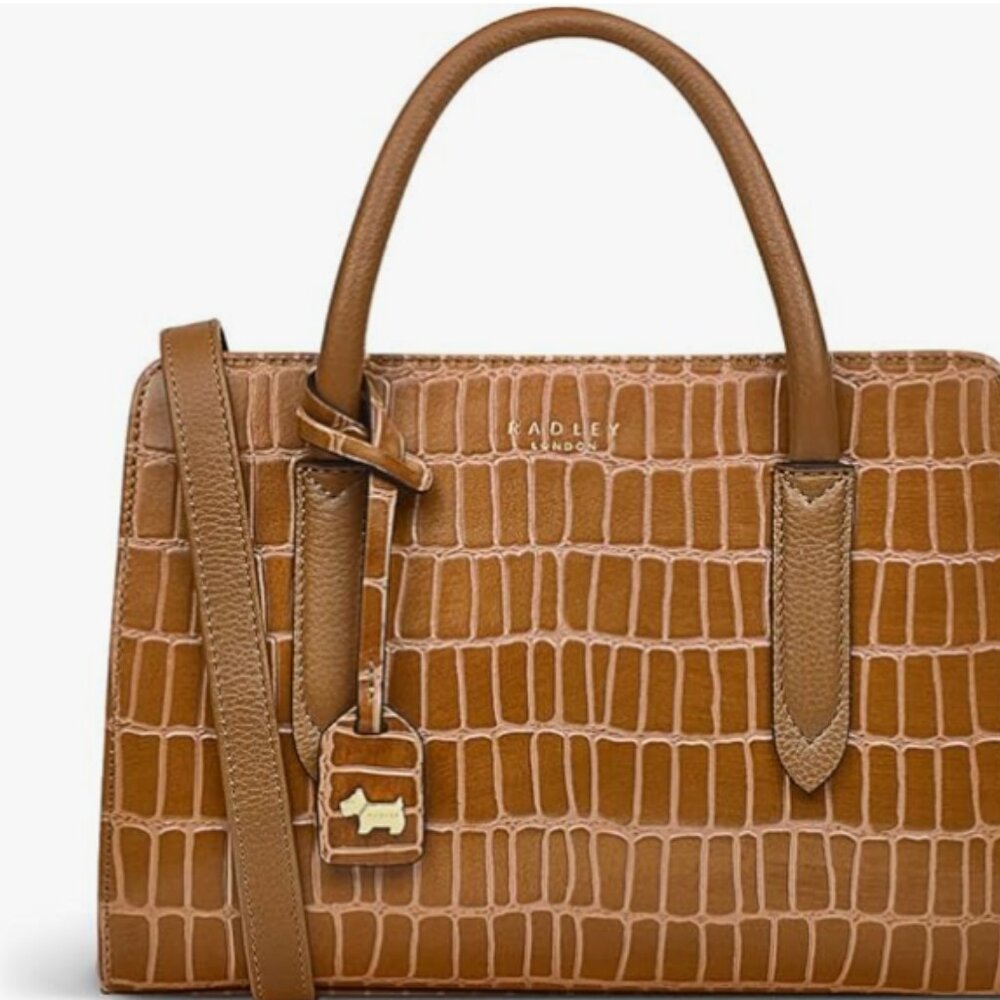 Radley London Liverpool Street Croc - Leather Bag